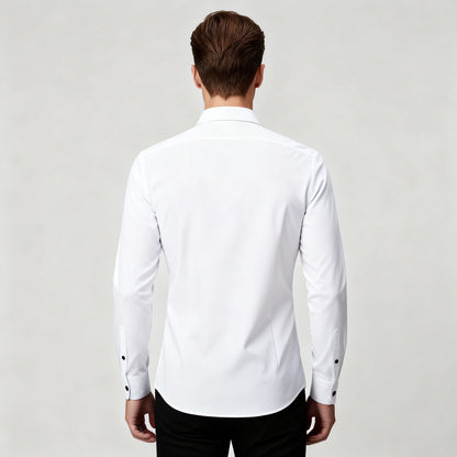 Image of Frank | Men's Slim Fit Button-Down Dress Shirt
