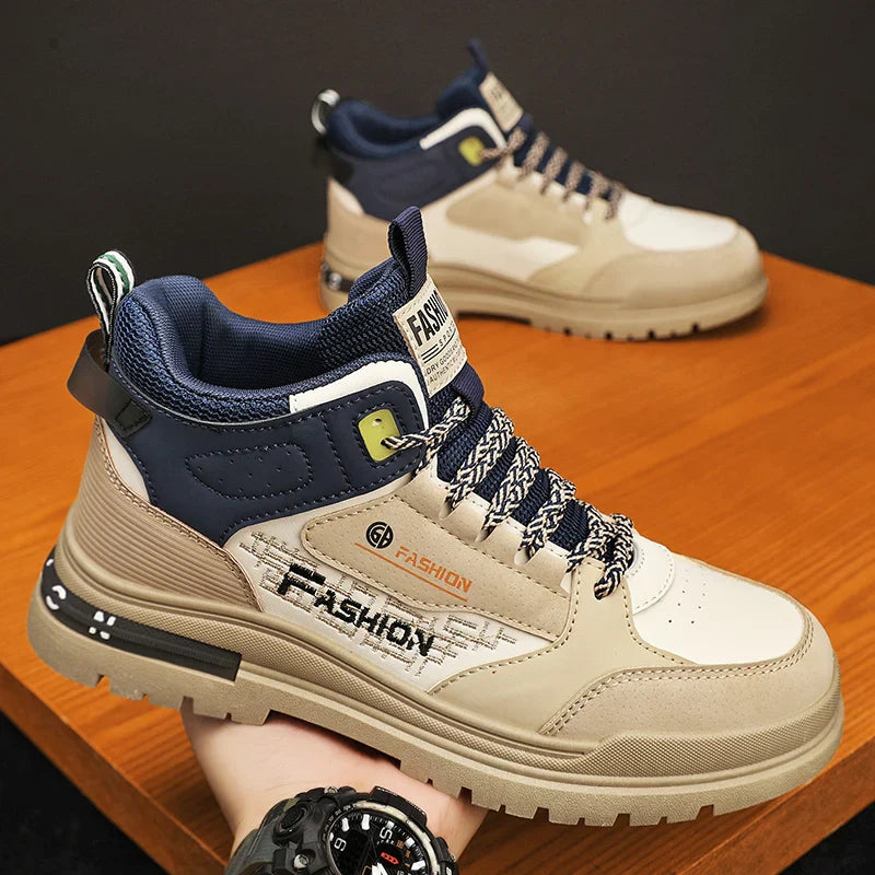 Image of Frederick | Men's High Top Lace-Up Sneakers
