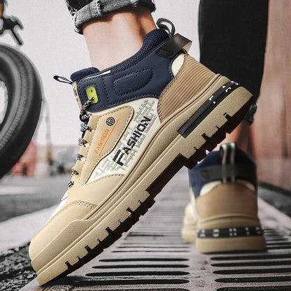 Image of Frederick | Men's High Top Lace-Up Sneakers