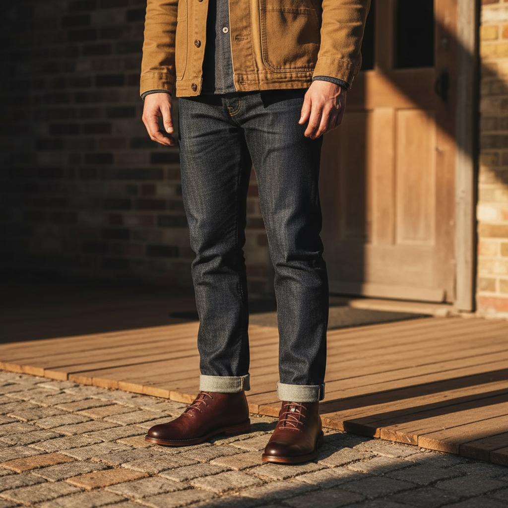 Men's Slip On Ankle Shoes Minimalist Low