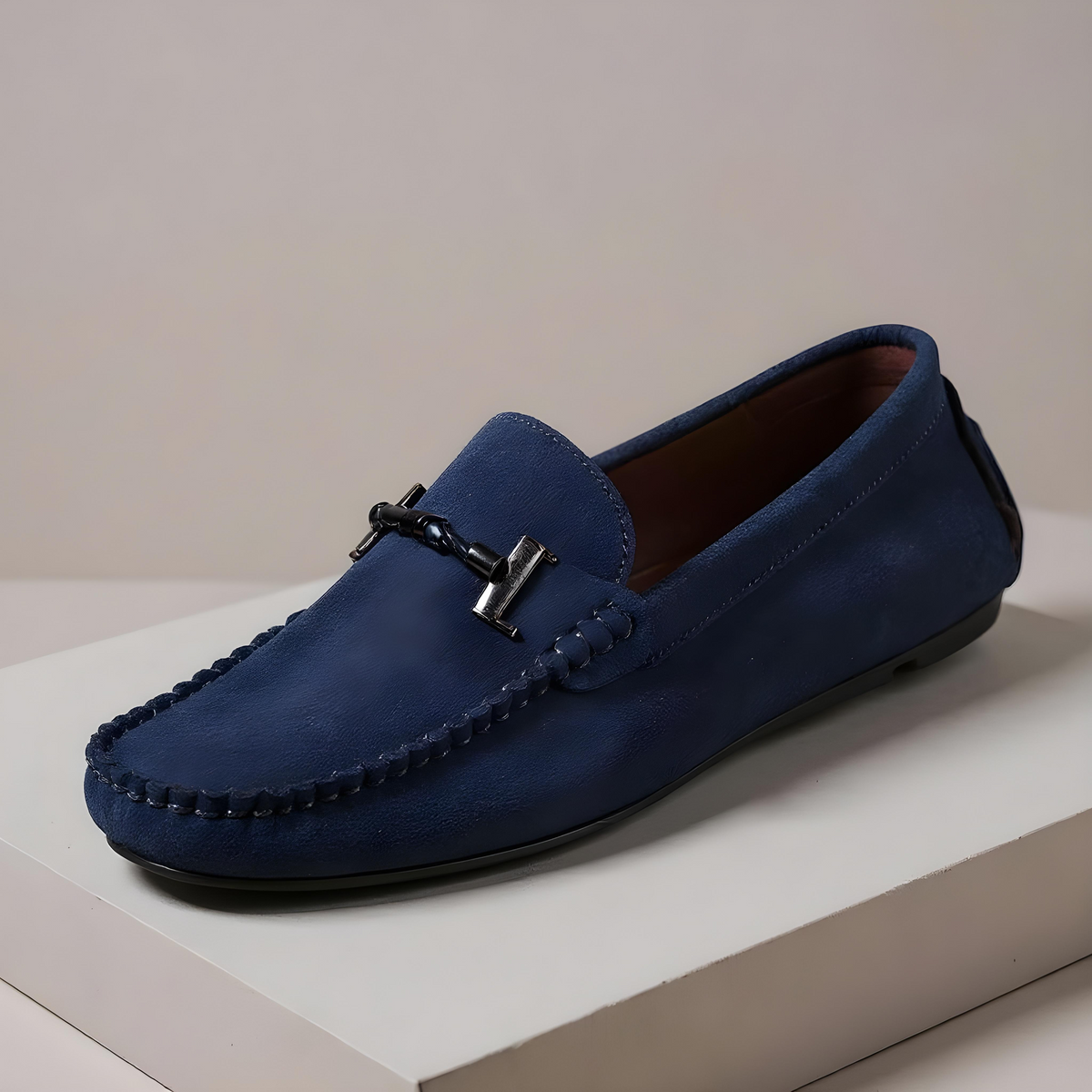 Luxurious Leather Slip On Shoes