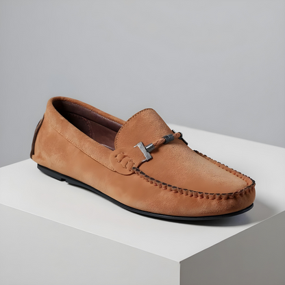 Luxurious Leather Slip On Shoes