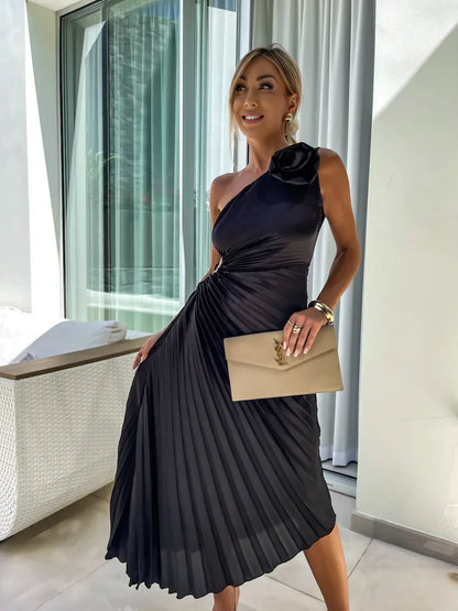 Beautiful Floral Off Shoulder Dress