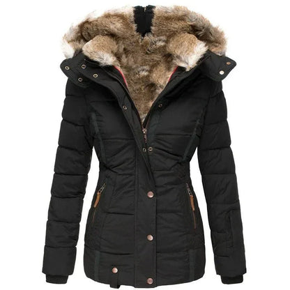 Warm Waterproof Women's Parka Coat - VibreMode