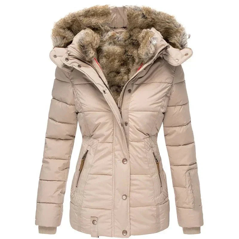 Warm Waterproof Women's Parka Coat