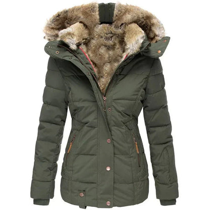 Warm Waterproof Women's Parka Coat