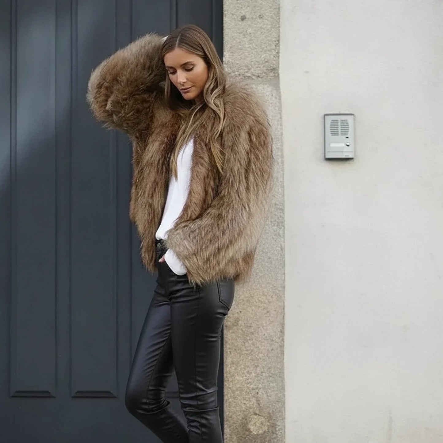 Women's Fur Short Jacket