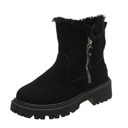 Women's Ankle Boots Non-Slip Side Zipper