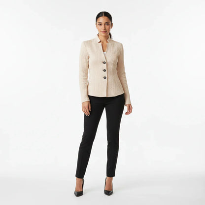 Women's Fitted Blazer Button Front