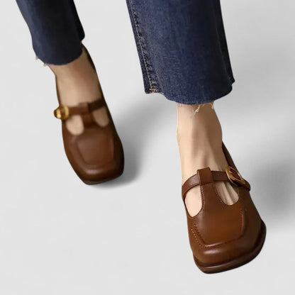 Women's Orthopedic T-Strap Heels