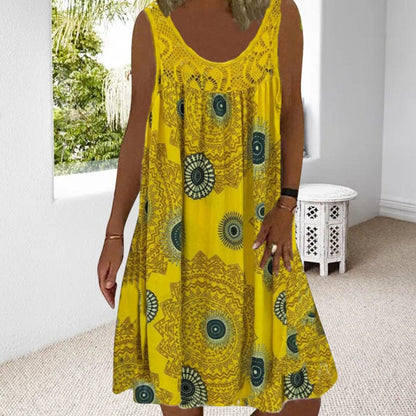 Sunny Strapless Sundress