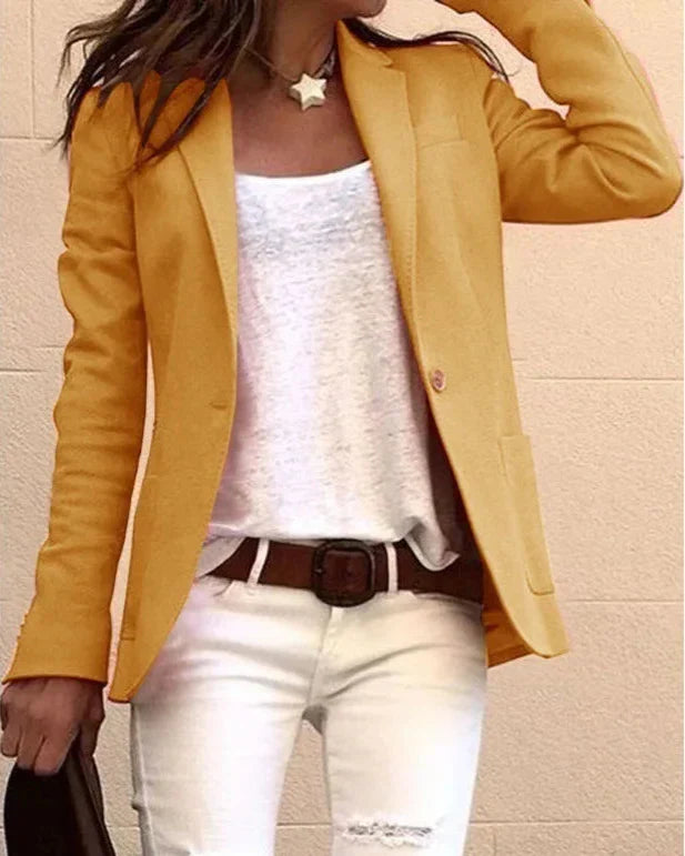 Women's Long Sleeve Blazer - VibreMode