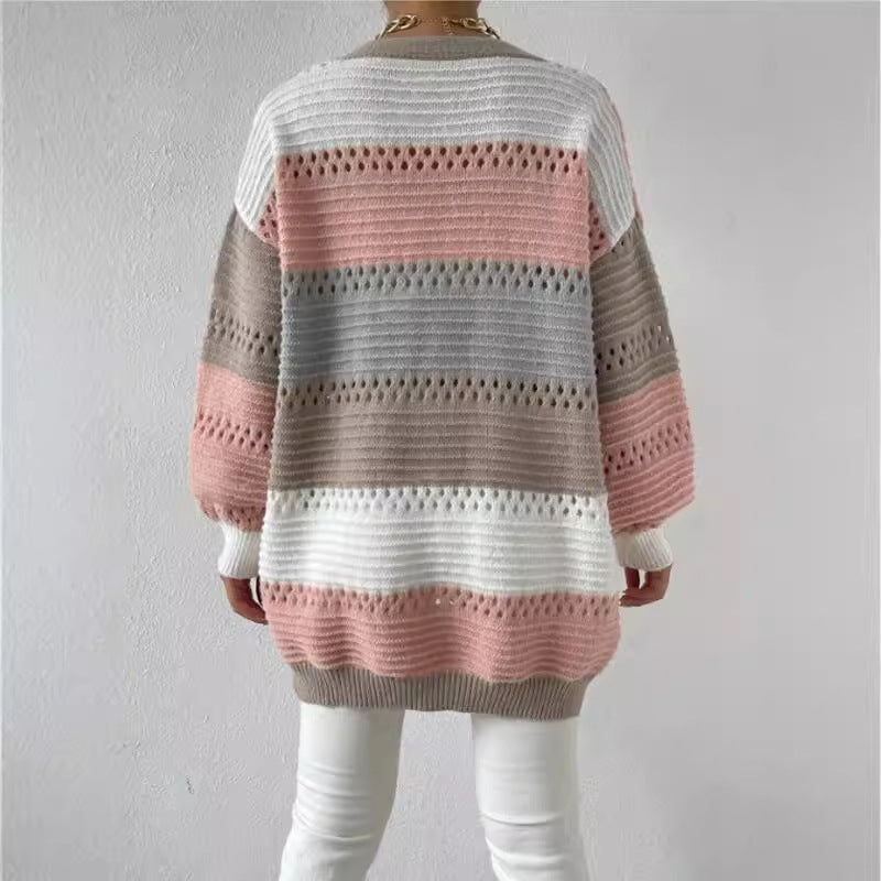 Image of Georgia | Women's Oversized Open Front Cardigan