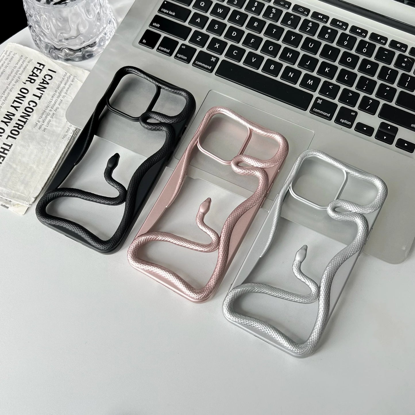 Edgy Black iPhone Cover - VibreMode