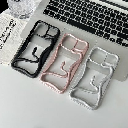 Edgy Black iPhone Cover - VibreMode