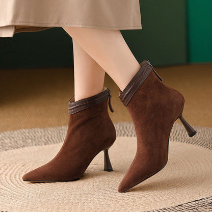 Women's Pointed Toe Slim Fit Boots