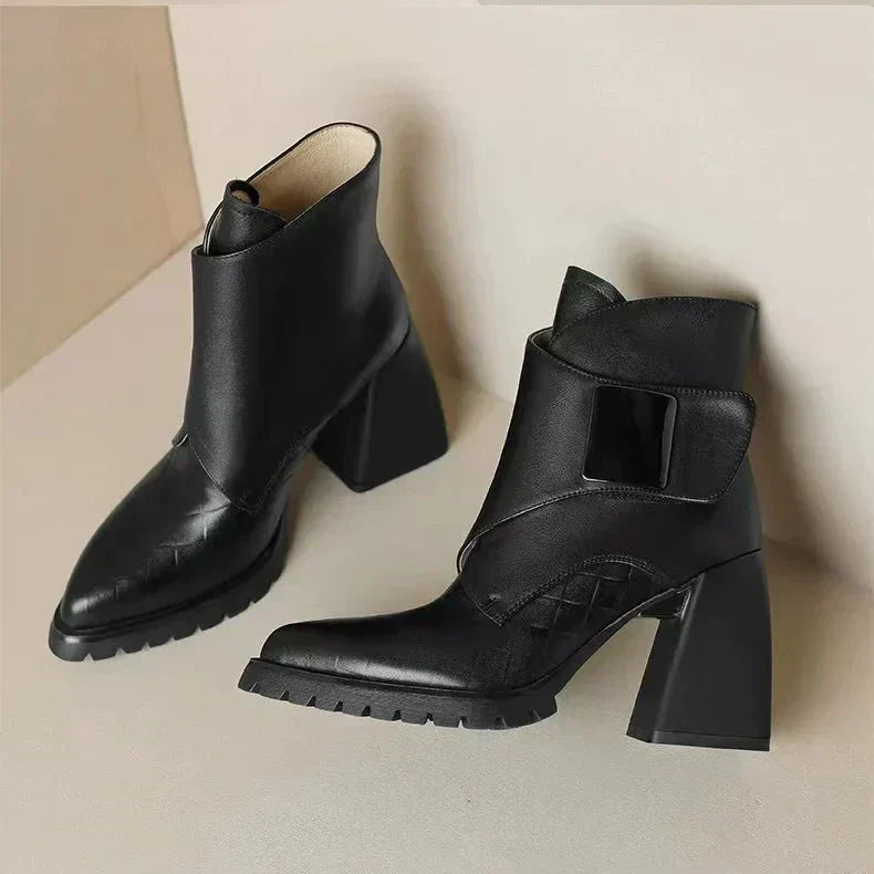 Women's Ankle Boots Strap Detail