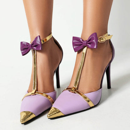 Elegant Satin High Heels - VibreMode