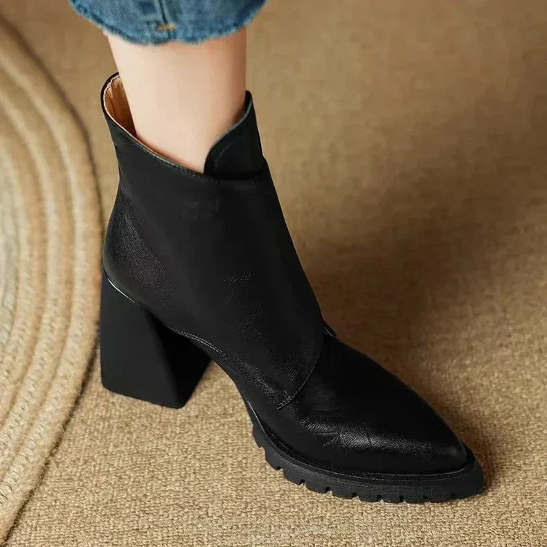 Women's Ankle Boots Strap Detail