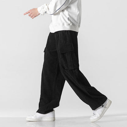 Soft Textured Corduroy Pants