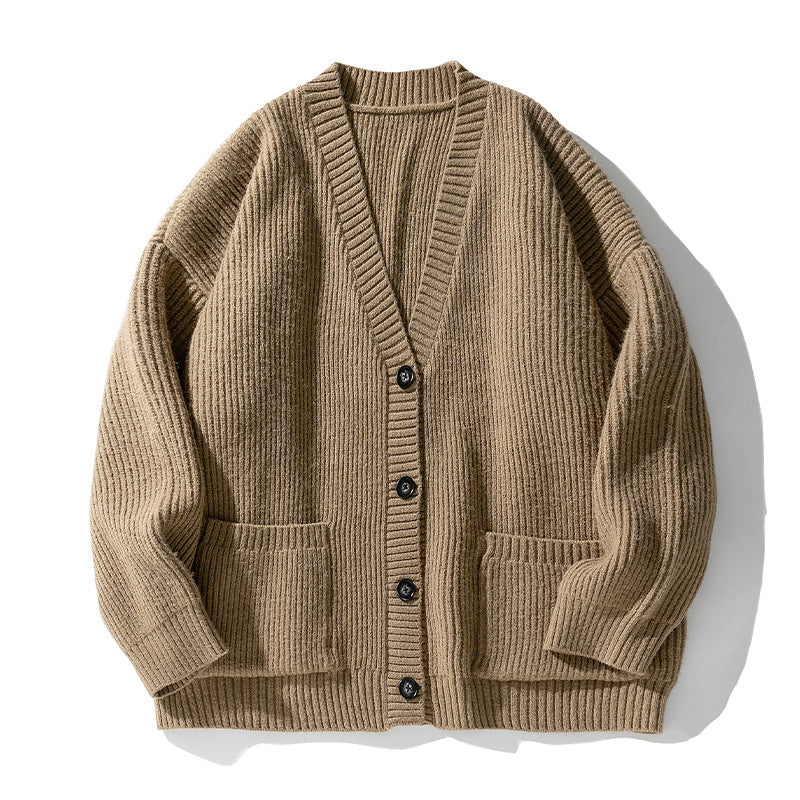 Warm Knit Cardigan Sweater - VibreMode