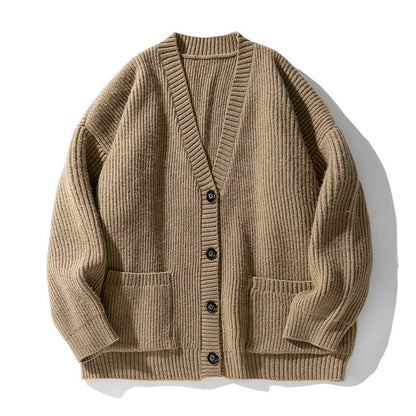 Warm Knit Cardigan Sweater - VibreMode