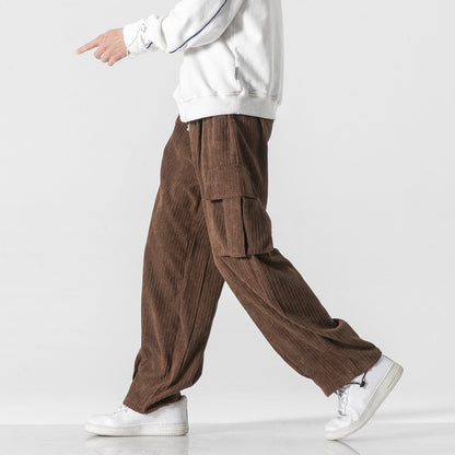 Soft Textured Corduroy Pants