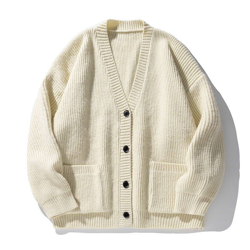 Warm Knit Cardigan Sweater
