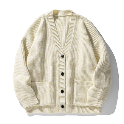 Warm Knit Cardigan Sweater