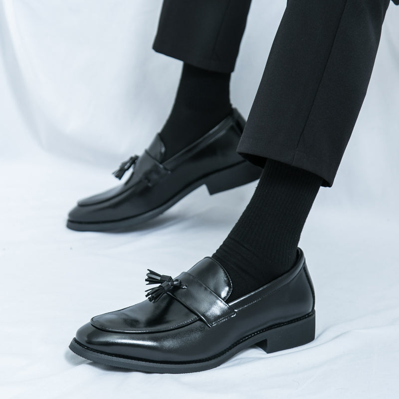Classic Genuine Leather Slip On Shoe