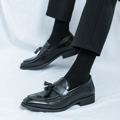 Classic Genuine Leather Slip On Shoe