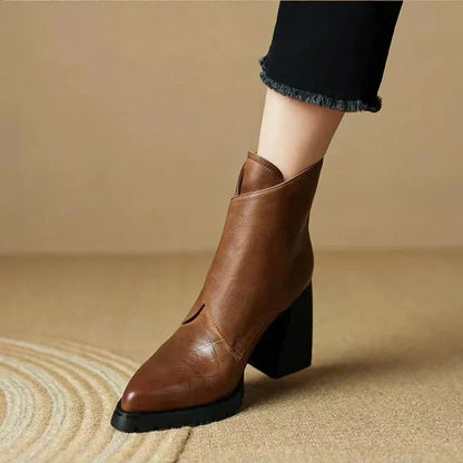 Women's Ankle Boots Strap Detail
