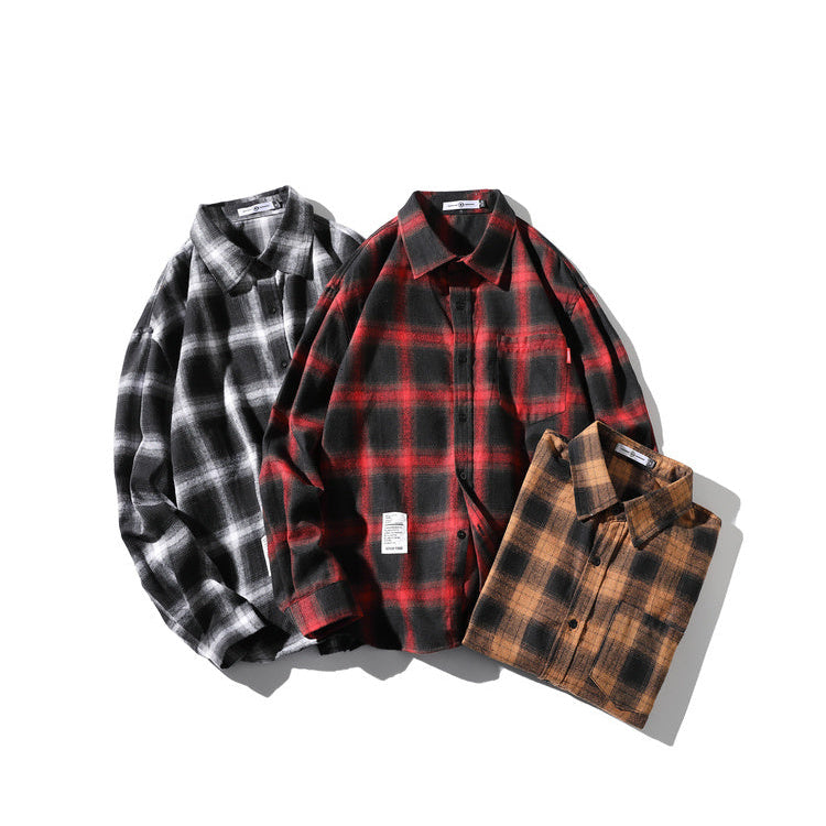 Soft Plaid Flannel Shirt