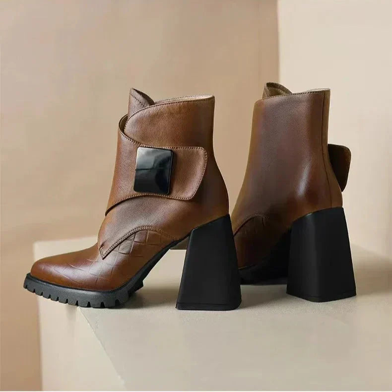 Women's Ankle Boots Strap Detail