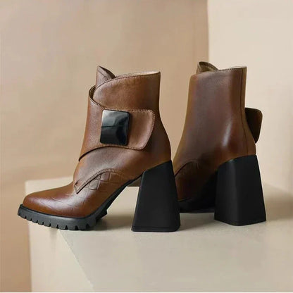 Women's Ankle Boots Strap Detail