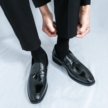 Classic Genuine Leather Slip On Shoe