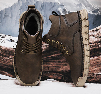 Rugged Mens Ankle Boots