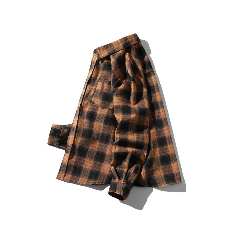 Soft Plaid Flannel Shirt