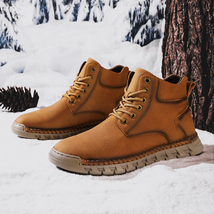 Rugged Mens Ankle Boots