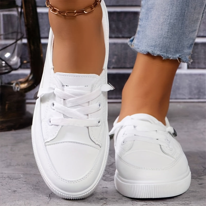 Image of Geraldine | Women's Lace-Up Platform Sneakers