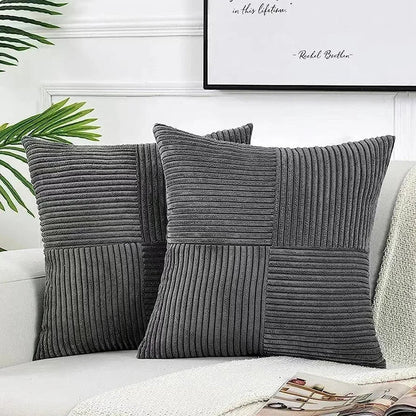 Corduroy Cushion Cover Soft Texture - VibreMode