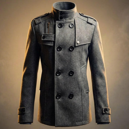 Classic Pure Wool Overcoat