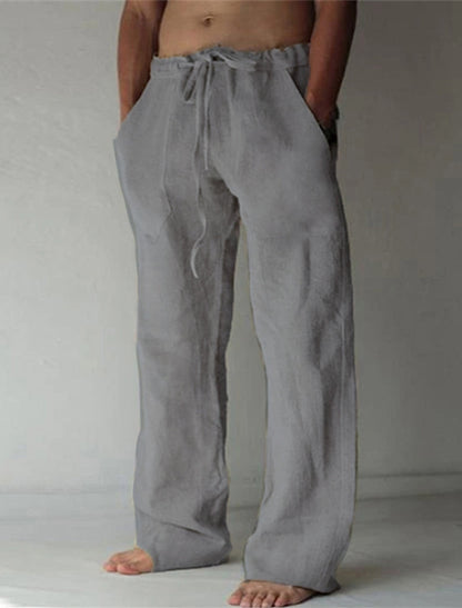 Men's Linen Casual Pants