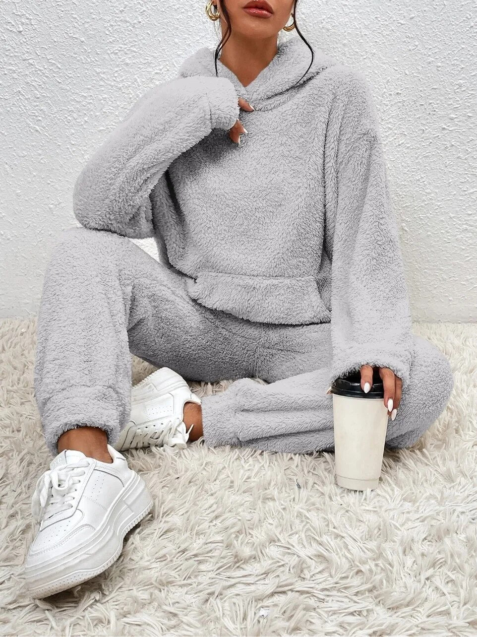 Casual Fit Women's Spring Hooded Sweatshirt
