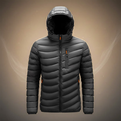 Warm Padded Hoodie Jacket