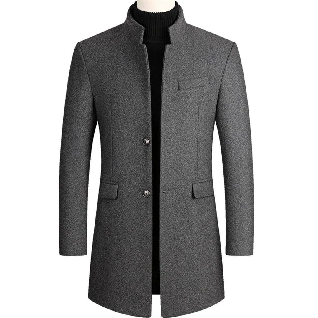 Alexander Men's Formal Long Coat Timeless Elegance