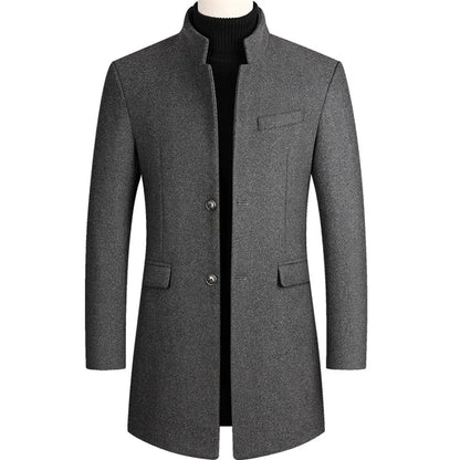 Alexander Men's Formal Long Coat Timeless Elegance