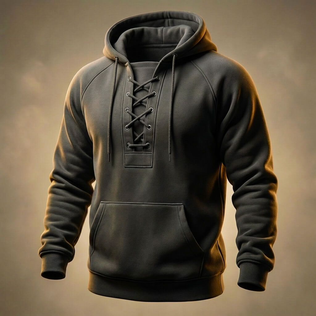 Eco Friendly Natural Hooded Sweatshirt