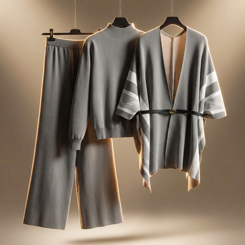 Luxury Pure Wool Clothing Set - VibreMode