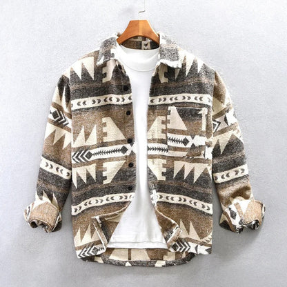 Image of Grayson | Men's Button-Down Shirt Jacket